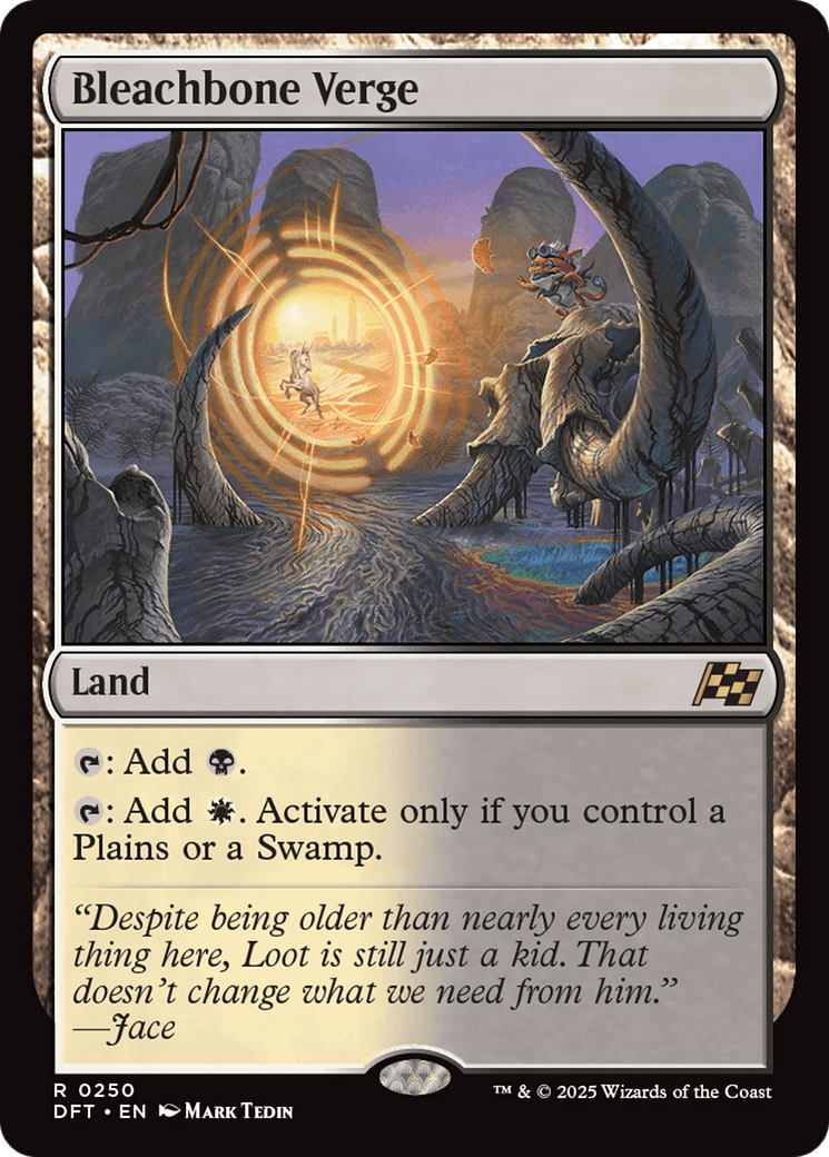 Bleachbone Verge [Aetherdrift] MTG Single Magic: The Gathering  | Multizone: Comics And Games