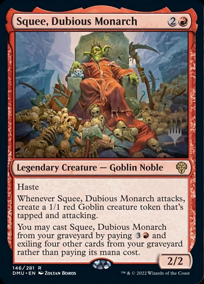 Squee, Dubious Monarch (Promo Pack) [Dominaria United Promos] MTG Single Magic: The Gathering  | Multizone: Comics And Games