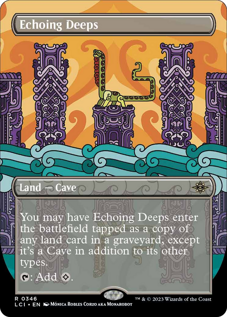 Echoing Deeps (Borderless) [The Lost Caverns of Ixalan] | Multizone: Comics And Games