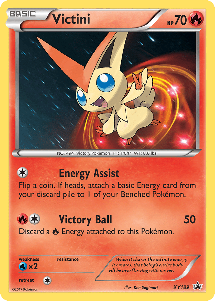 Victini (XY189) [XY: Black Star Promos] Pokemon Single Pokémon  | Multizone: Comics And Games