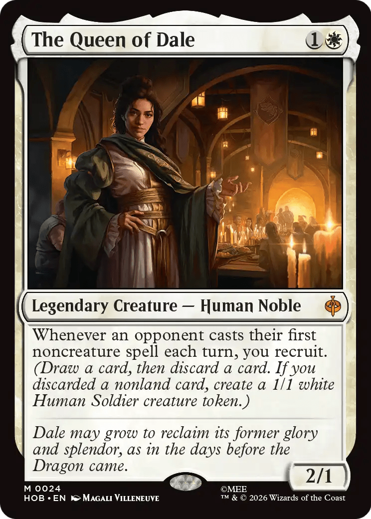 The Queen of Dale [The Hobbit] MTG Single Magic: The Gathering  | Multizone: Comics And Games