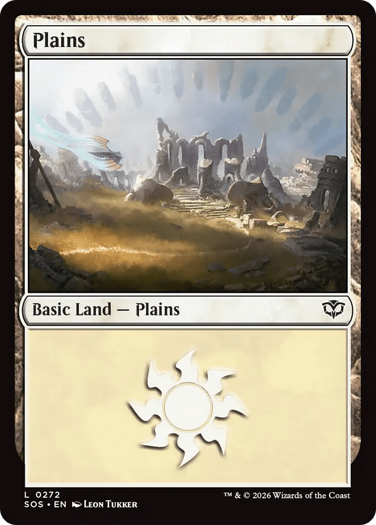 Plains (0272) [Secrets of Strixhaven] MTG Single Magic: The Gathering  | Multizone: Comics And Games