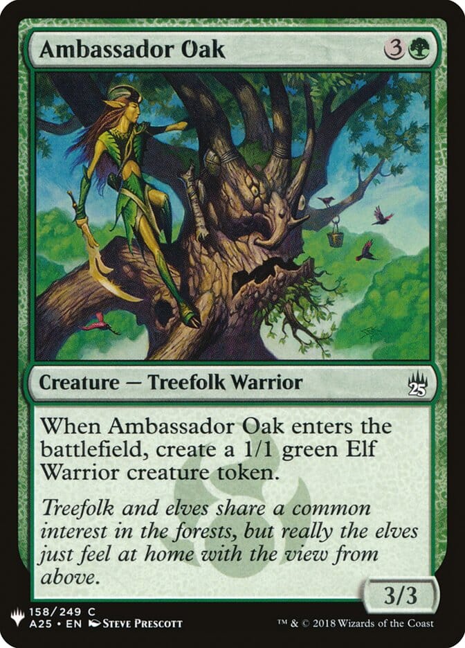 Ambassador Oak [Mystery Booster] MTG Single Magic: The Gathering  | Multizone: Comics And Games