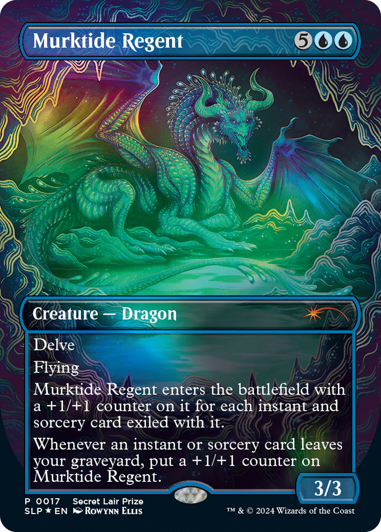 Murktide Regent [Secret Lair Showdown] MTG Single Magic: The Gathering  | Multizone: Comics And Games