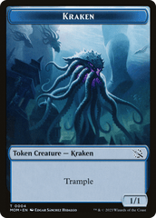 Soldier // Kraken Double-Sided Token [March of the Machine Tokens] MTG Single Magic: The Gathering  | Multizone: Comics And Games