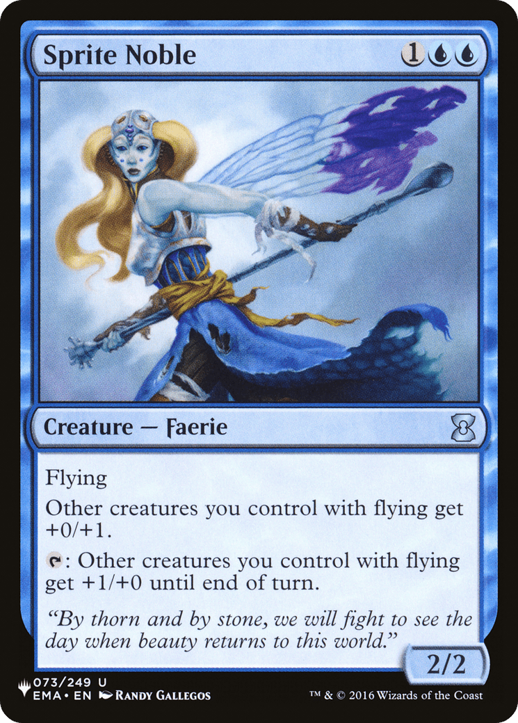 Sprite Noble [The List] MTG Single Magic: The Gathering  | Multizone: Comics And Games
