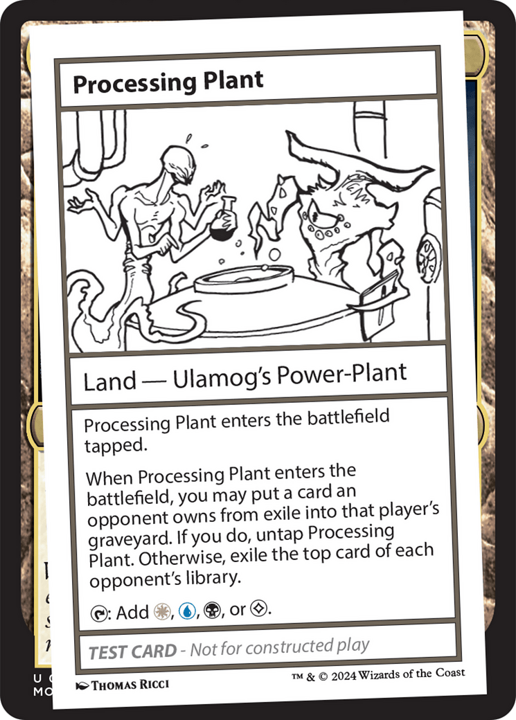 Processing Plant [Mystery Booster 2 Playtest Cards] MTG Single Magic: The Gathering  | Multizone: Comics And Games