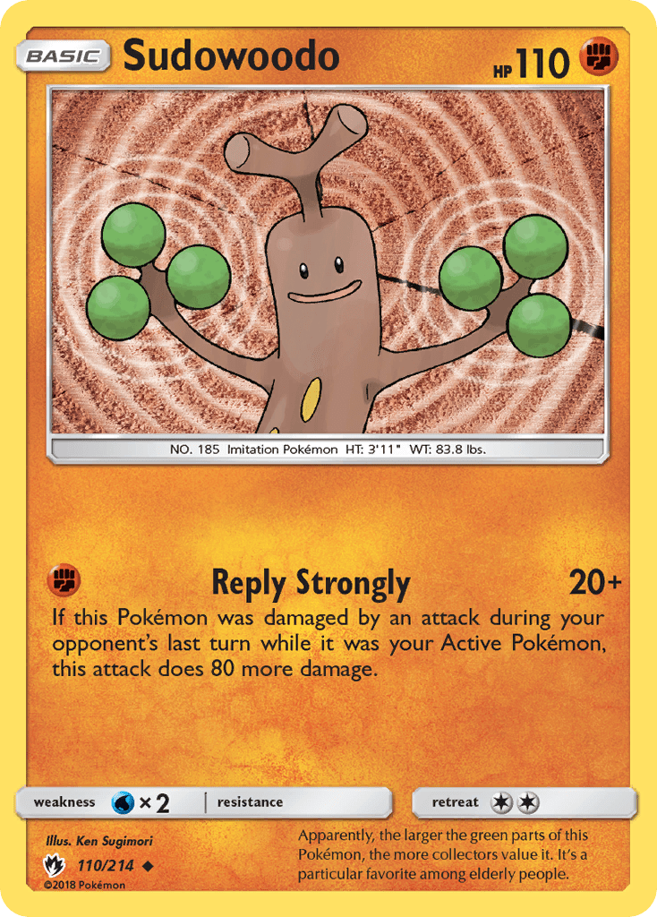 Sudowoodo (110/214) [Sun & Moon: Lost Thunder] Pokemon Single Pokémon  | Multizone: Comics And Games