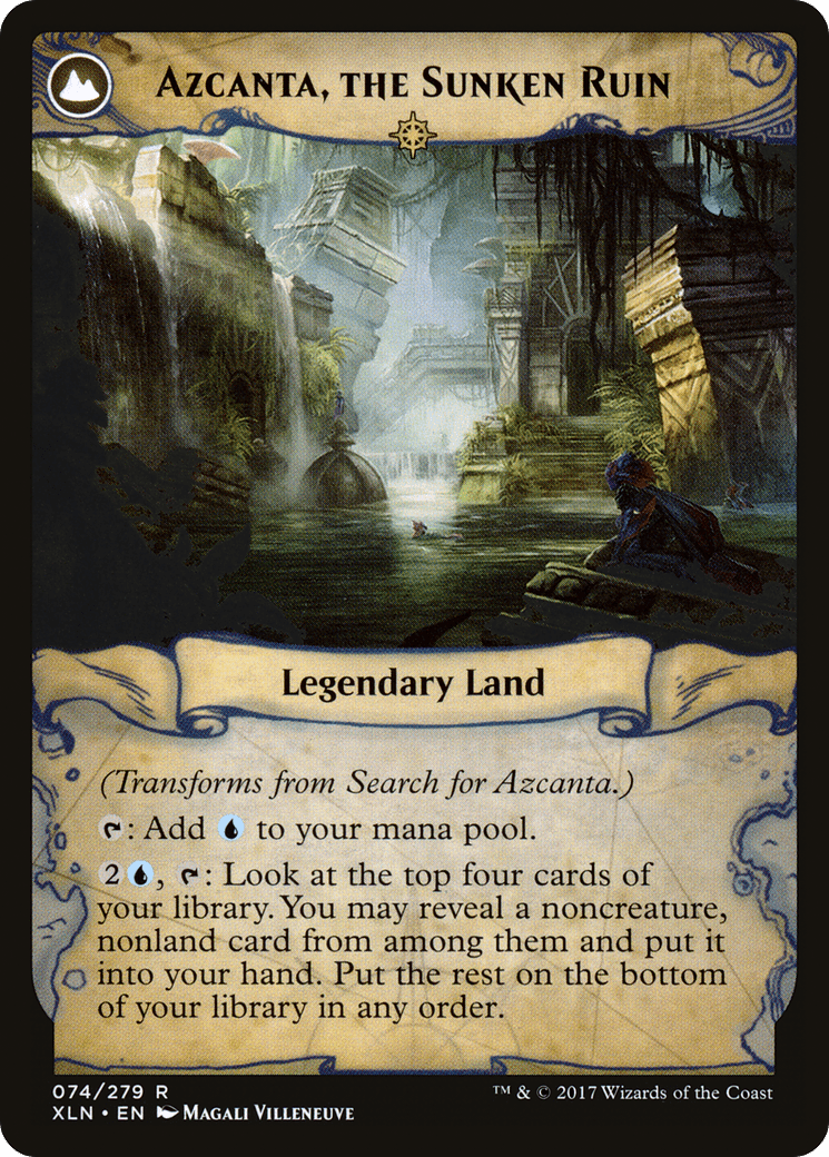 Search for Azcanta // Azcanta, the Sunken Ruin [Secret Lair: From Cute to Brute] MTG Single Magic: The Gathering  | Multizone: Comics And Games