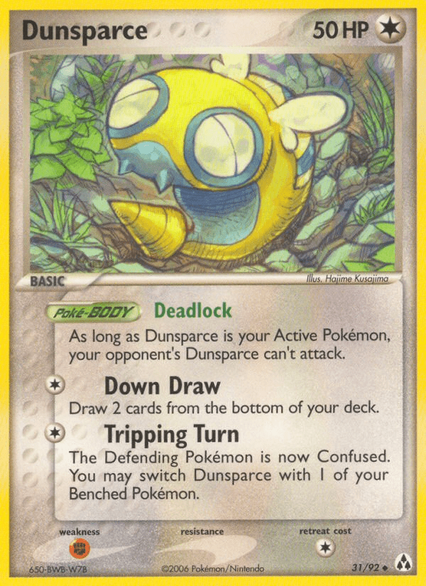 Dunsparce (31/92) [EX: Legend Maker] Pokemon Single Pokémon  | Multizone: Comics And Games
