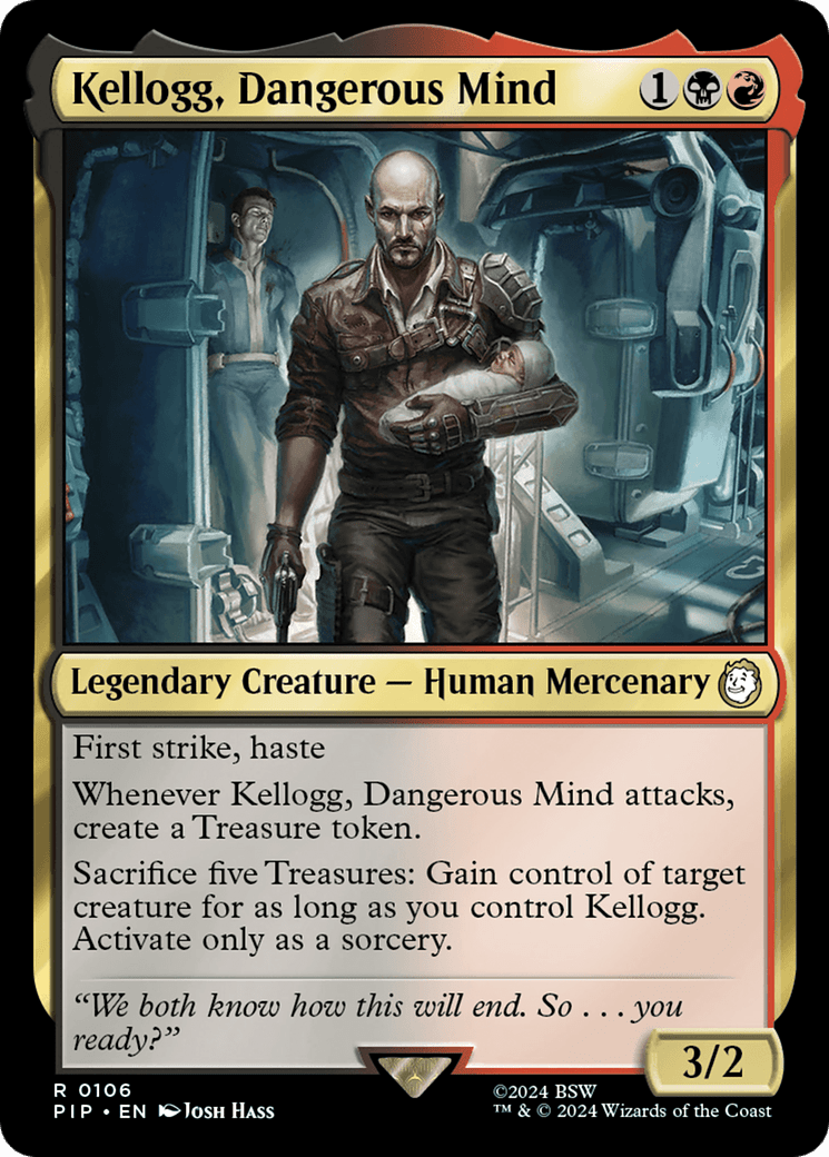 Kellogg, Dangerous Mind [Fallout] MTG Single Magic: The Gathering  | Multizone: Comics And Games