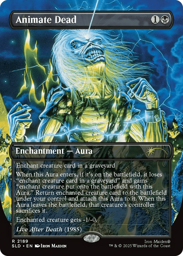 Animate Dead [Secret Lair Drop Series] MTG Single Magic: The Gathering  | Multizone: Comics And Games