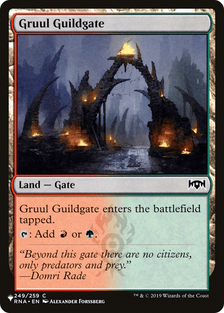 Gruul Guildgate [The List] MTG Single Magic: The Gathering  | Multizone: Comics And Games