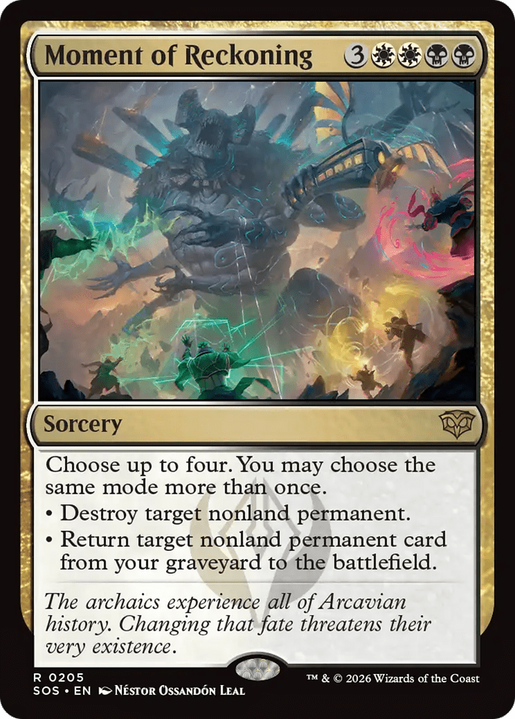Moment of Reckoning [Secrets of Strixhaven] MTG Single Magic: The Gathering  | Multizone: Comics And Games