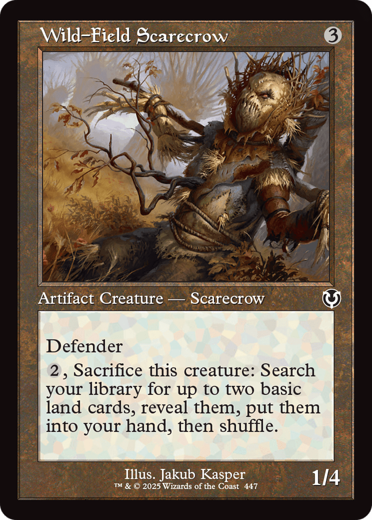 Wild-Field Scarecrow (Retro Frame) [Innistrad Remastered] MTG Single Magic: The Gathering  | Multizone: Comics And Games