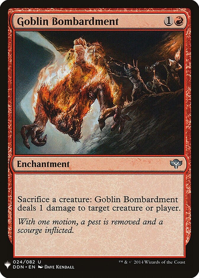 Goblin Bombardment [Mystery Booster] MTG Single Magic: The Gathering  | Multizone: Comics And Games