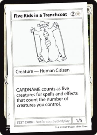 Five Kids in a Trenchcoat (2021 Edition) [Mystery Booster Playtest Cards] MTG Single Magic: The Gathering  | Multizone: Comics And Games