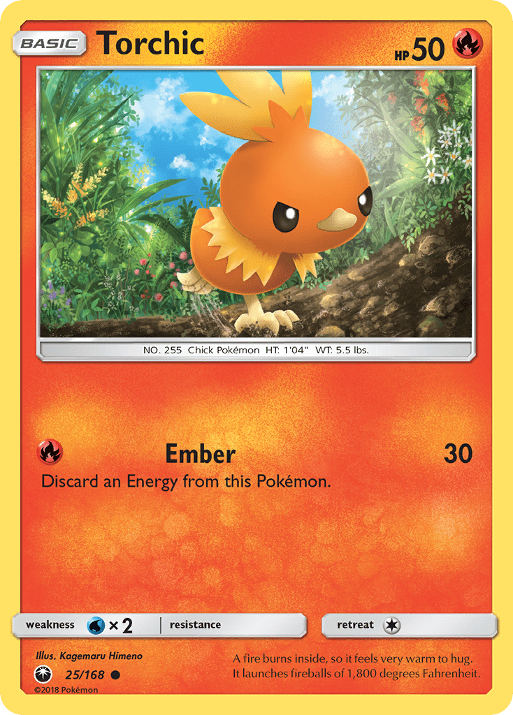 Torchic (25/168) [Sun & Moon: Celestial Storm] Pokemon Single Pokémon  | Multizone: Comics And Games