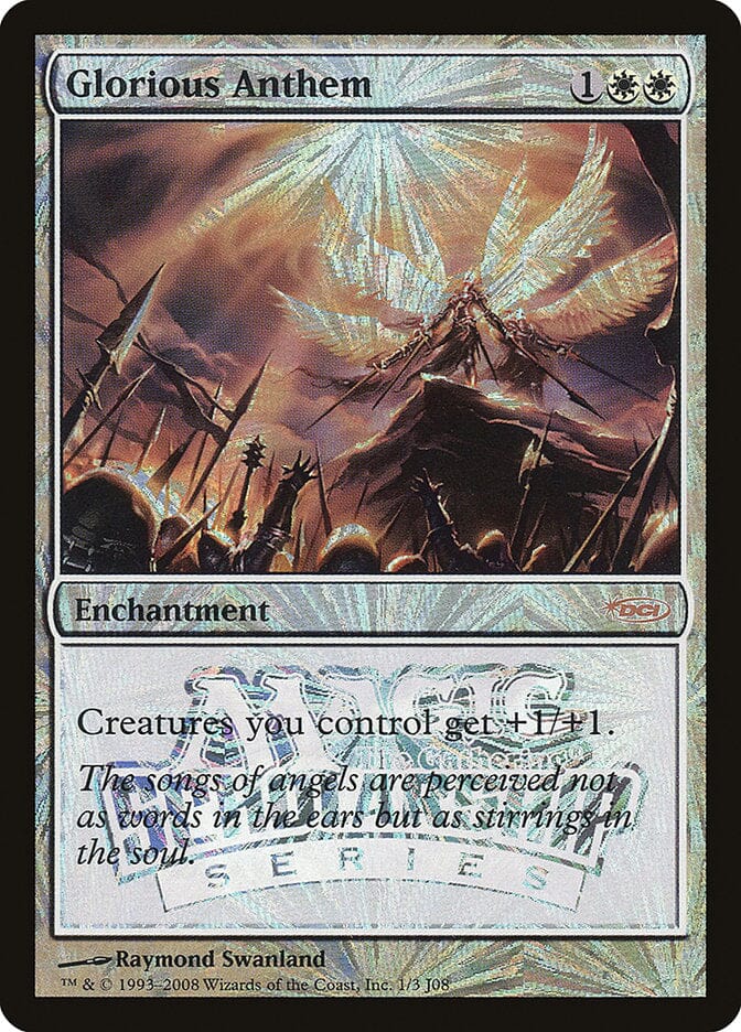 Glorious Anthem [Junior Super Series] MTG Single Magic: The Gathering  | Multizone: Comics And Games