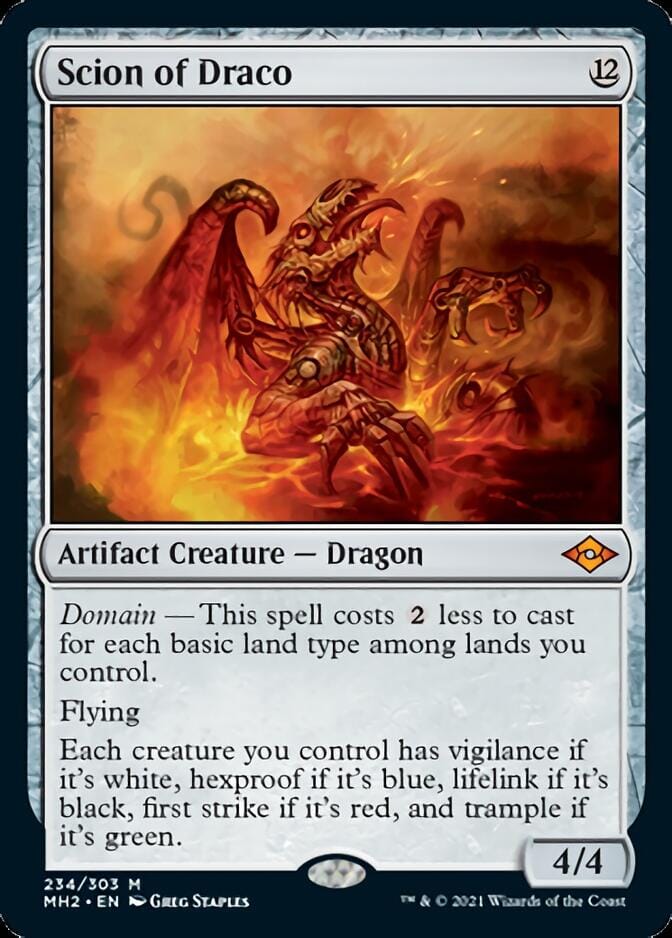 Scion of Draco [Modern Horizons 2] MTG Single Magic: The Gathering  | Multizone: Comics And Games