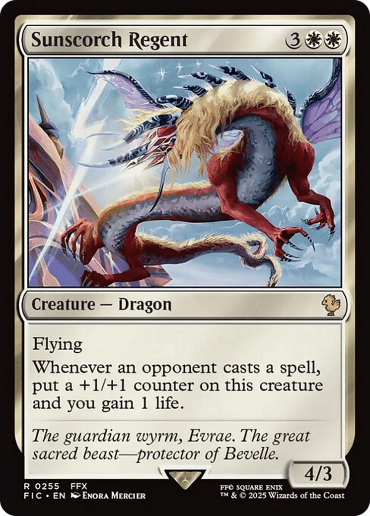 Sunscorch Regent [FINAL FANTASY Commander] MTG Single Magic: The Gathering  | Multizone: Comics And Games