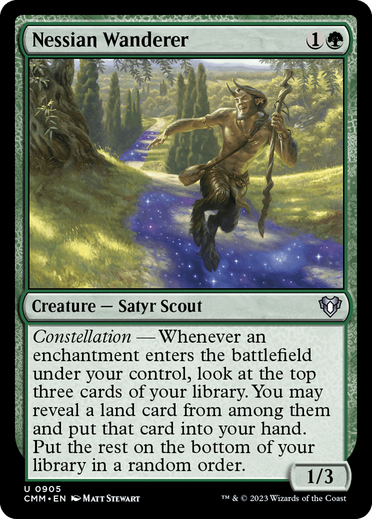 Nessian Wanderer [Commander Masters] MTG Single Magic: The Gathering  | Multizone: Comics And Games