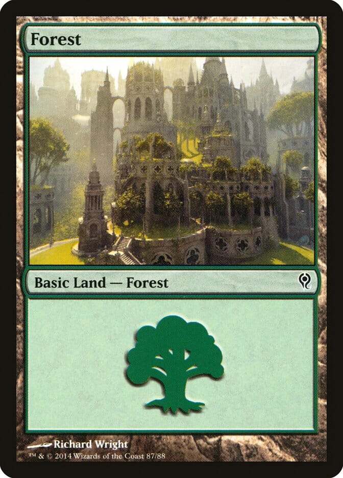 Forest (87) [Duel Decks: Jace vs. Vraska] MTG Single Magic: The Gathering  | Multizone: Comics And Games