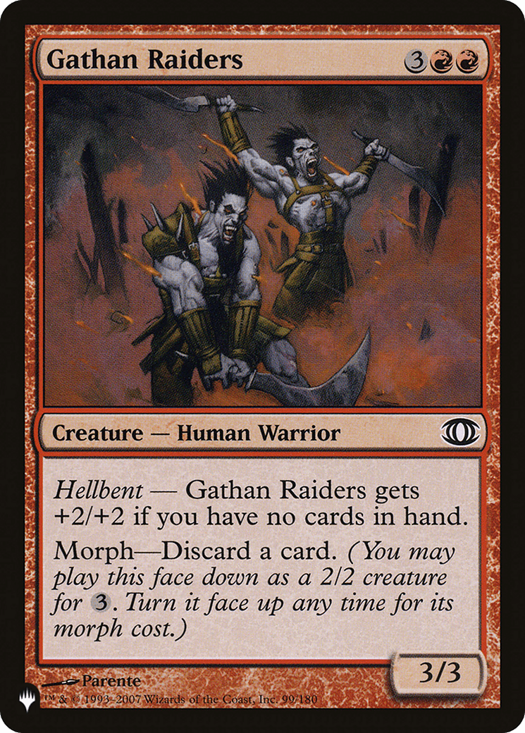 Gathan Raiders [The List] MTG Single Magic: The Gathering  | Multizone: Comics And Games