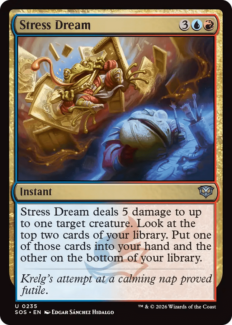 Stress Dream [Secrets of Strixhaven] MTG Single Magic: The Gathering  | Multizone: Comics And Games