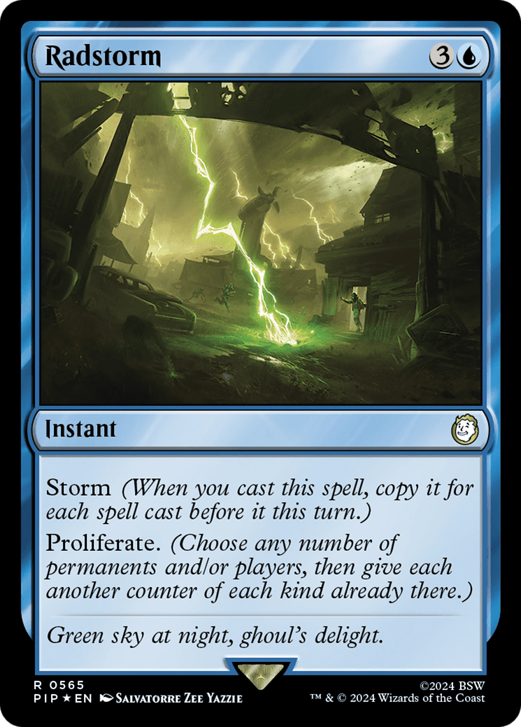Radstorm (Surge Foil) [Fallout] MTG Single Magic: The Gathering  | Multizone: Comics And Games