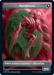 Incubator // Phyrexian (16) Double-Sided Token [March of the Machine Tokens] MTG Single Magic: The Gathering  | Multizone: Comics And Games