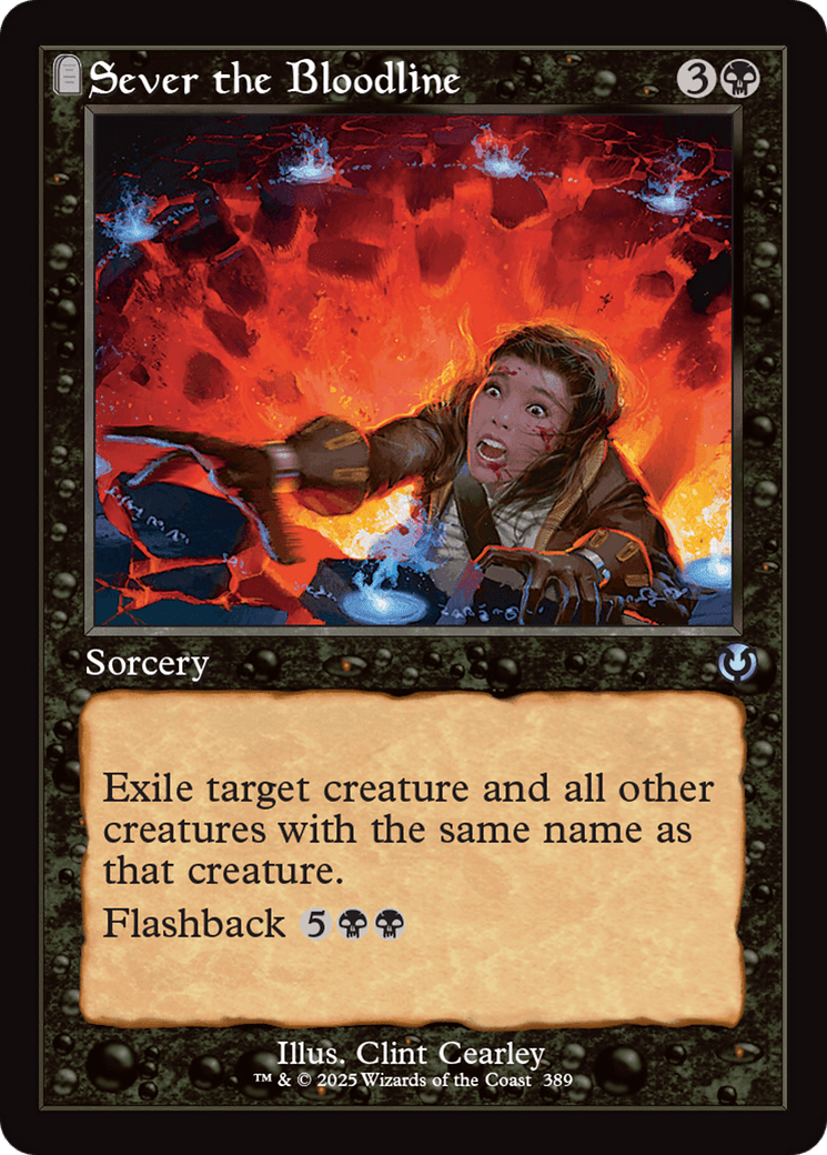 Sever the Bloodline (Retro Frame) [Innistrad Remastered] MTG Single Magic: The Gathering  | Multizone: Comics And Games