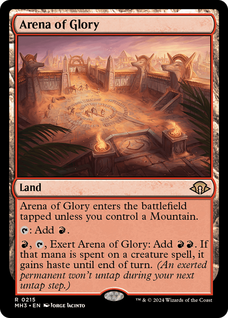 Arena of Glory [Modern Horizons 3] MTG Single Magic: The Gathering  | Multizone: Comics And Games