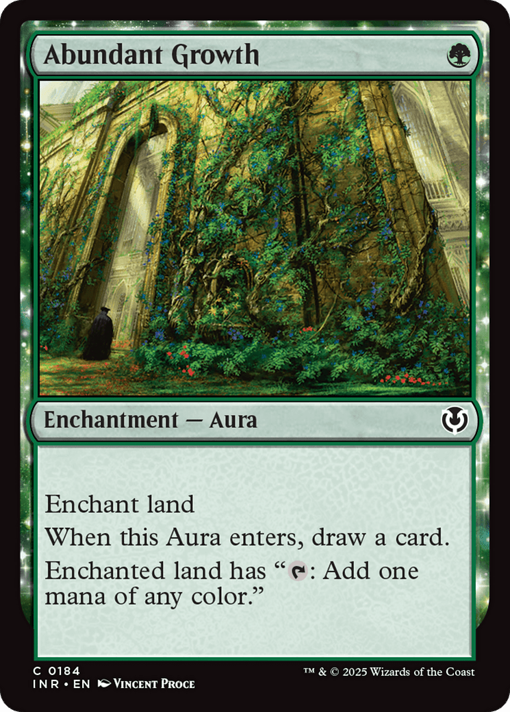 Abundant Growth [Innistrad Remastered] MTG Single Magic: The Gathering  | Multizone: Comics And Games