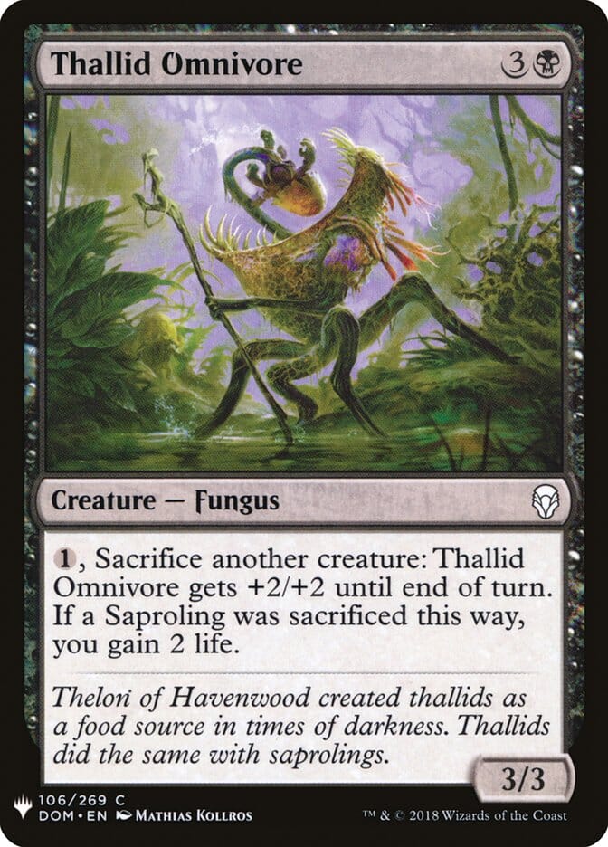 Thallid Omnivore [Mystery Booster] MTG Single Magic: The Gathering  | Multizone: Comics And Games