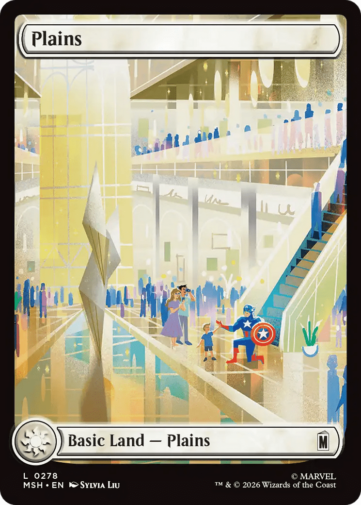 Plains (0278) [Marvel Super Heroes] MTG Single Magic: The Gathering  | Multizone: Comics And Games