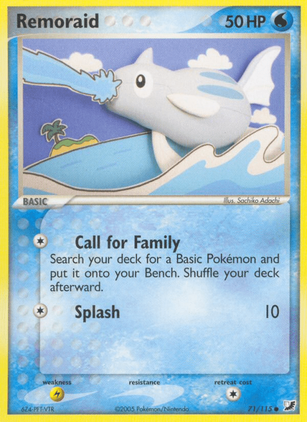 Remoraid (71/115) [EX: Unseen Forces] Pokemon Single Pokémon  | Multizone: Comics And Games