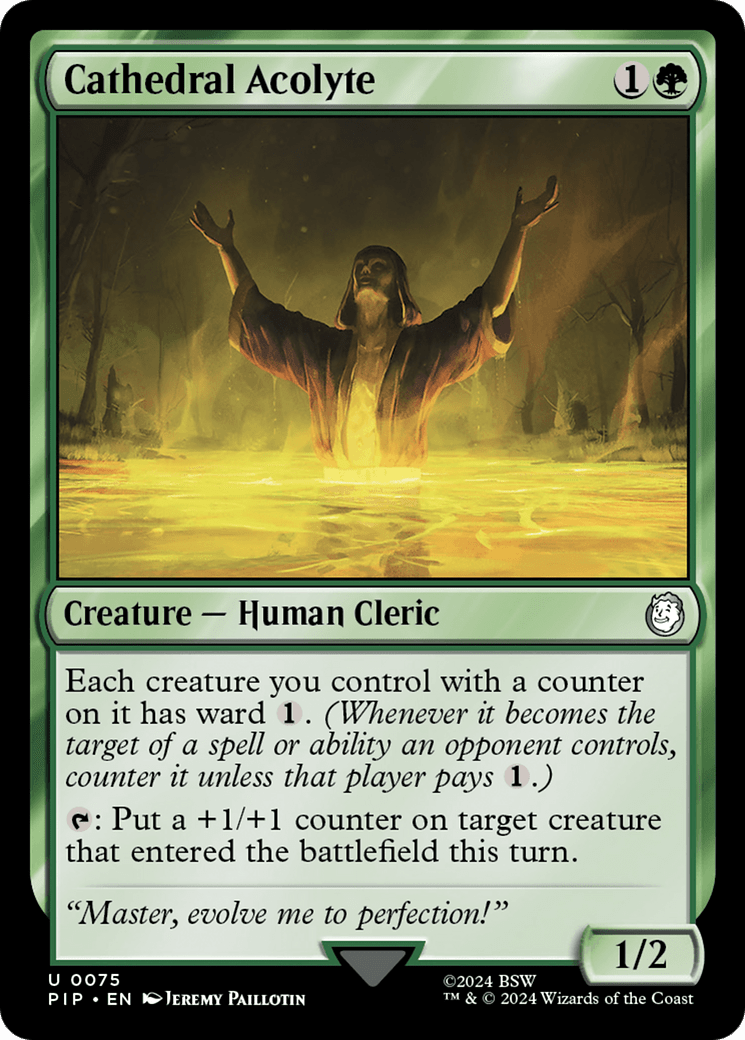 Cathedral Acolyte [Fallout] MTG Single Magic: The Gathering  | Multizone: Comics And Games