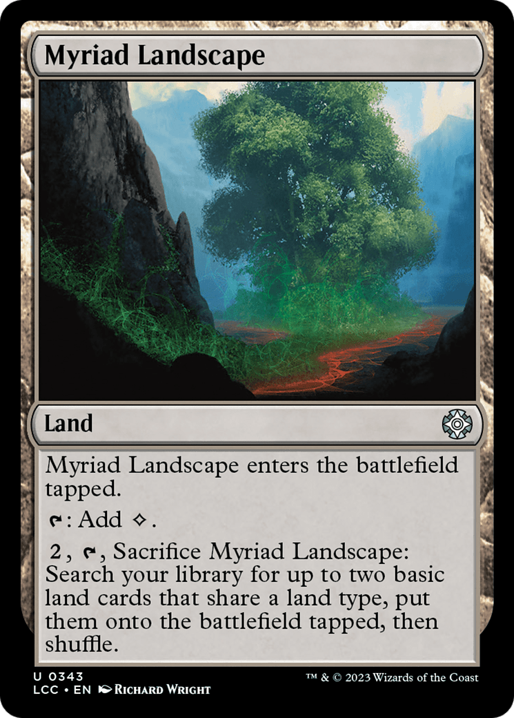 Myriad Landscape [The Lost Caverns of Ixalan Commander] MTG Single Magic: The Gathering  | Multizone: Comics And Games