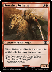 Relentless Rohirrim [The Lord of the Rings: Tales of Middle-Earth] MTG Single Magic: The Gathering  | Multizone: Comics And Games