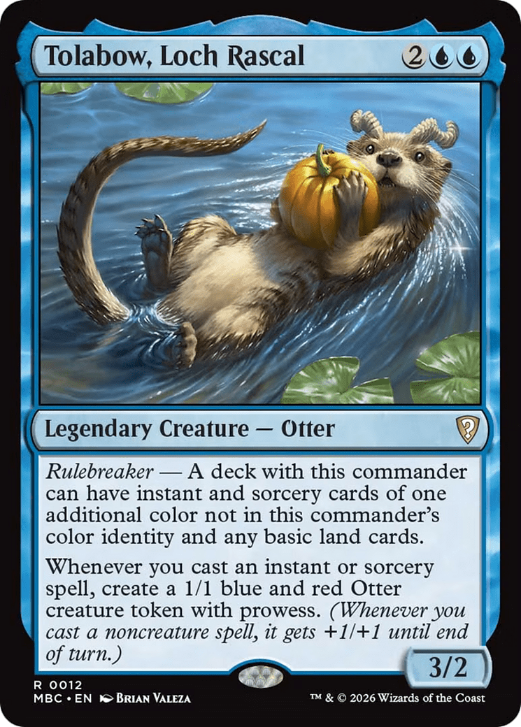 Tolabow, Loch Rascal [Mystery Booster: Commander Edition] MTG Single Magic: The Gathering  | Multizone: Comics And Games