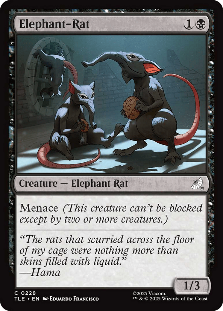 Elephant-Rat [Avatar: The Last Airbender: Eternal-Legal] MTG Single Magic: The Gathering  | Multizone: Comics And Games