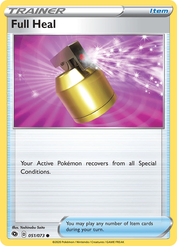 Full Heal (051/073) [Sword & Shield: Champion's Path] Pokemon Single Pokémon  | Multizone: Comics And Games