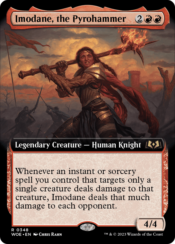 Imodane, the Pyrohammer (Extended Art) [Wilds of Eldraine] MTG Single Magic: The Gathering  | Multizone: Comics And Games