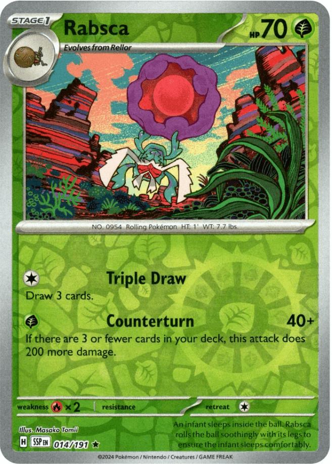 Rabsca (014/191) [Scarlet & Violet: Surging Sparks] Pokemon Single Pokémon  | Multizone: Comics And Games