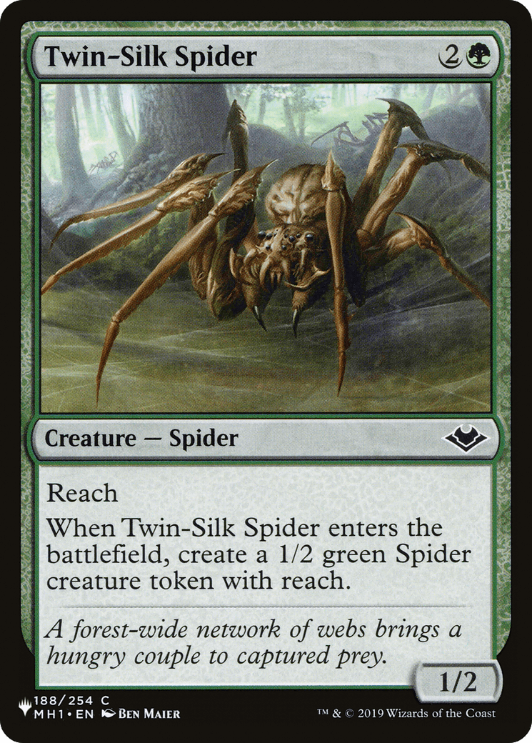 Twin-Silk Spider [The List] MTG Single Magic: The Gathering  | Multizone: Comics And Games