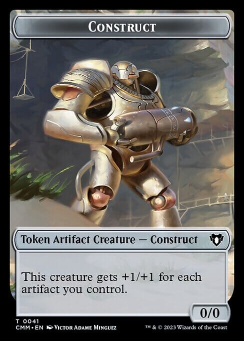 Servo // Construct (0041) Double-Sided Token [Commander Masters Tokens] MTG Single Magic: The Gathering  | Multizone: Comics And Games
