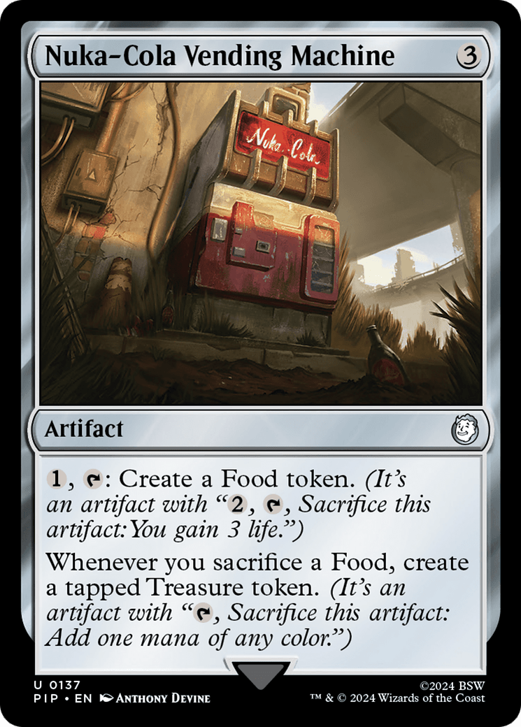 Nuka-Cola Vending Machine [Fallout] MTG Single Magic: The Gathering  | Multizone: Comics And Games