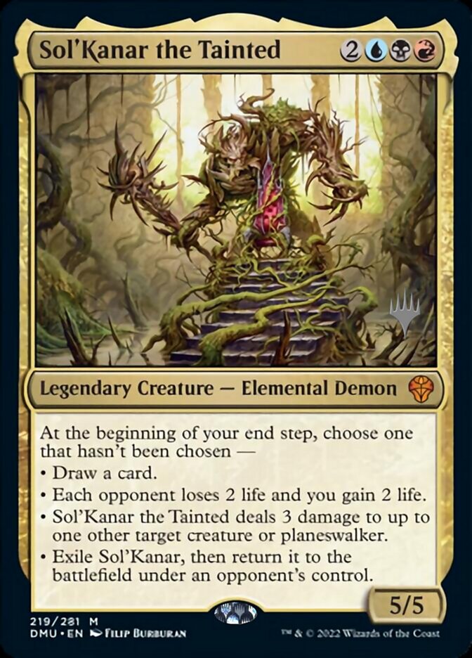 Sol'Kanar the Tainted (Promo Pack) [Dominaria United Promos] | Multizone: Comics And Games