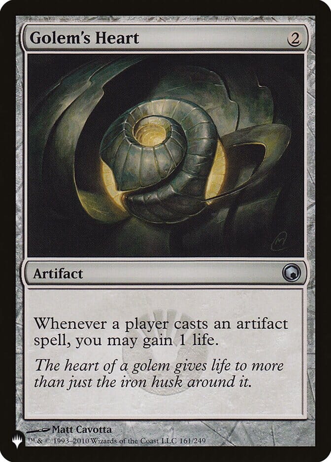 Golem's Heart [The List] MTG Single Magic: The Gathering  | Multizone: Comics And Games